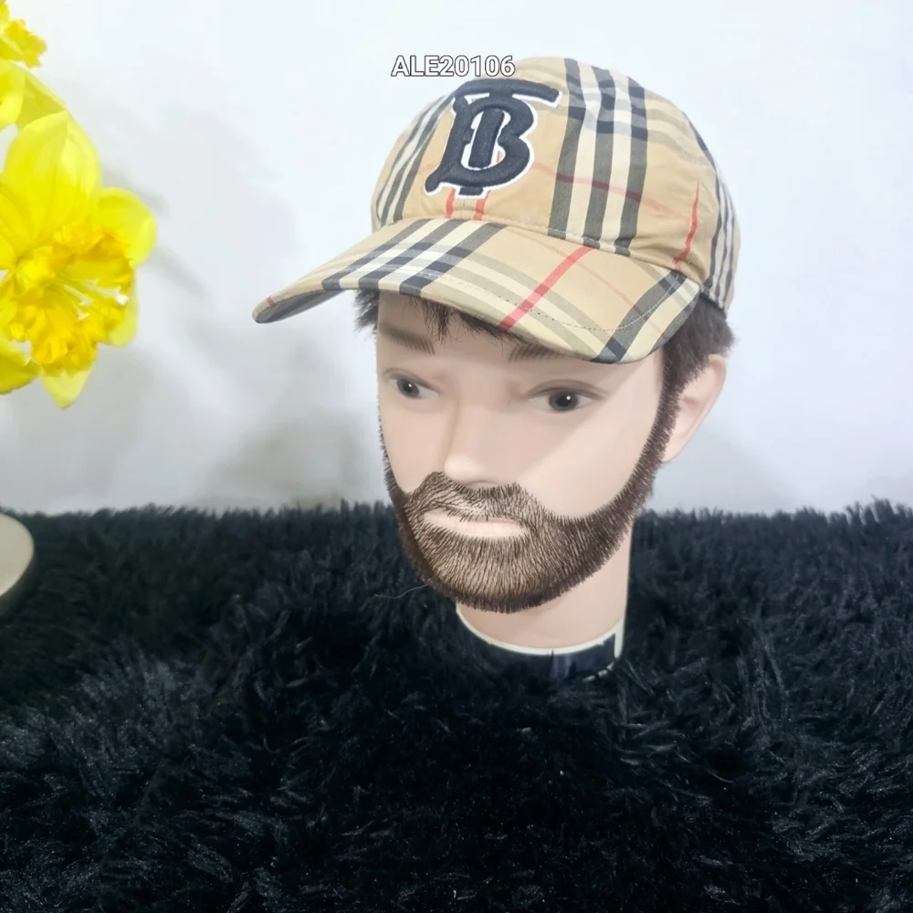 Burberry London Unisex Vintage TB LogoNova Check Baseball cap Size Mediun - Picture 3 of 13